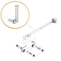 Oase Kwartsbuis D44x518mm met Rand - UV-C Filter Buis voor Kraakheldere Vijvers - thumbnail