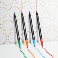 Set Viltstiften Bic Intensity Dual Tip Multicolour 6 Onderdelen - thumbnail