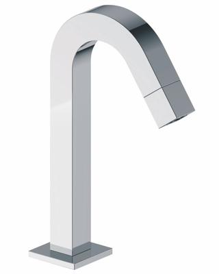 Wiesbaden Kappa toiletkraan staand gebogen vierkant chroom