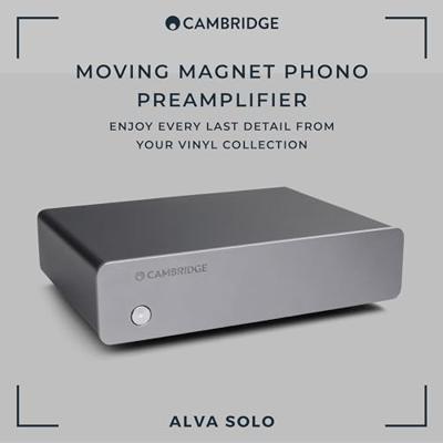 Cambridge Audio: Solo Phono Voorversterker - Zilver