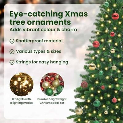 VidaXL Kerstboom met 150 led met standaard groen 150 cm pe