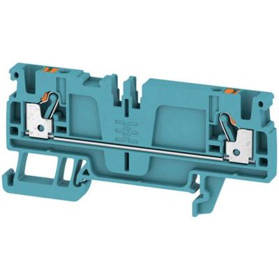 Weidmüller 1989910000 Doorgangsklem 5.1 mm Spanveer Blauw 100 stuk(s)