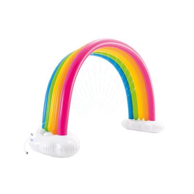 Speelgoed watersproeier Intex Regenboog 300 x 109 x 180 cm PVC