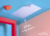 Magic chart legamaster flipchart 90x120cm wt ruit - thumbnail