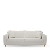 Rivièra Maison 3,5-zits Bank 'Kendall' Oxford Weave, kleur Alaskan White - thumbnail