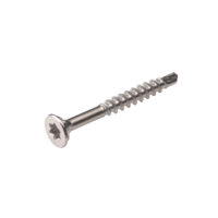 Homefix Hardhoutschroef Rvs-410 Pk Torx TX25 5.0X50 | 100 stuks - 6702.60.34050 - thumbnail