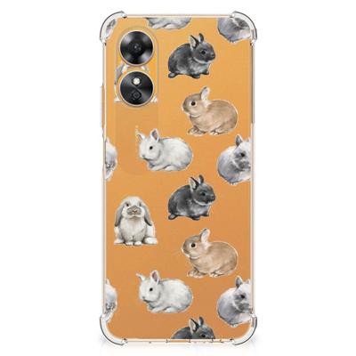 Case Anti-shock voor OPPO A17 Konijntjes Case Anti-shock voor OPPO A17 Konijntjes