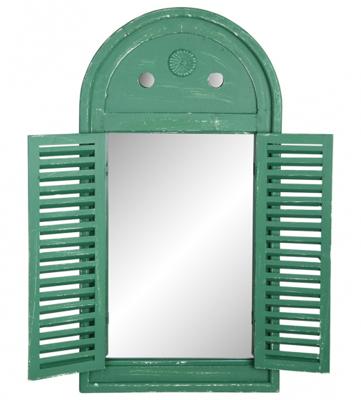 Spiegel Louvre groen / Esschert Design