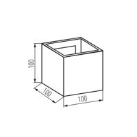 Kanlux Reka 28992 LED-buitenlamp (wand) LED 7 W Wit - thumbnail