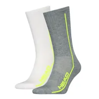 Performance Sportsokken - 2 pack - Middelhoog - Katoenen sportsokken dames en heren - 38 - Grijs - 38 - 38 - thumbnail
