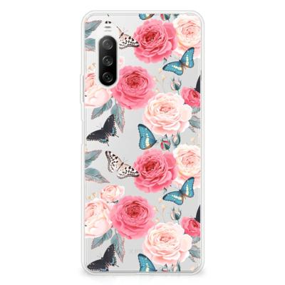 Sony Xperia 10 III | TPU Case | Butterfly Roses