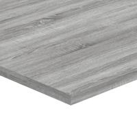 Wandschappen 4 st 80x40x1,5 cm bewerkt hout grijs sonoma eiken - thumbnail