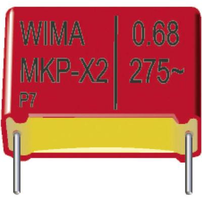 Wima MKP 10 0,15uF 10% 250V RM15 1 stuk(s) MKP-foliecondensator Radiaal bedraad 0.15 µF 250 V/DC 10 % 15 mm (l x b x h) 18 x 6 x 12.5 mm