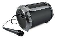 Bluetooth Speaker Draadloos met Accu - Complete Karaoke Set met Microfoon en Echo (HPG512BT) - thumbnail