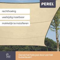 Perel GSS4430CR Schaduwdoek sun sails 4000 mm x 3000 mm 1 stuk(s) - thumbnail