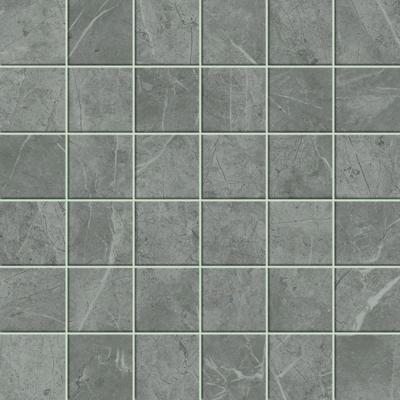 Exigo Jolie Grey mat mozaiek 5x5 op net van 30x30