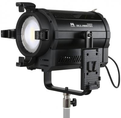 Falcon eyes bi-color led spot lamp dimbaar dll-1600tdx op 230v of accu