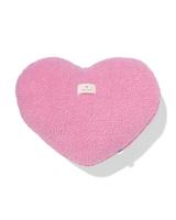 HEMA 3-in-1 kussen 15x17cm hart 'cosy vibes' roze - thumbnail