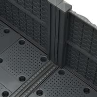 VidaXL Plantenbak verhoogd 80x80x38 cm polypropyleen - thumbnail