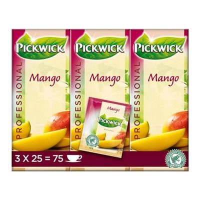 Thee pickwick mango 25x1.5gr | 3 stuks
