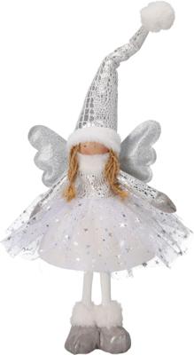 Engelmeisje met led 50 cm zilver Nampook - Nampook