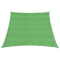 VidaXL Zonnezeil 160 g/m² 3/4x3 m hdpe lichtgroen - thumbnail