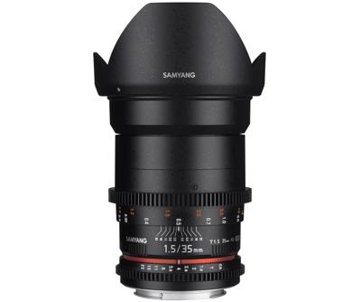 Samyang 35mm T1.5 ED AS UMC II Canon VDSLR