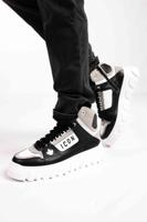 Dsquared2 75775 Sneakers Dames/Kids Zwart/Wit - Maat 40 - Kleur: WitZwart | Soccerfanshop - thumbnail