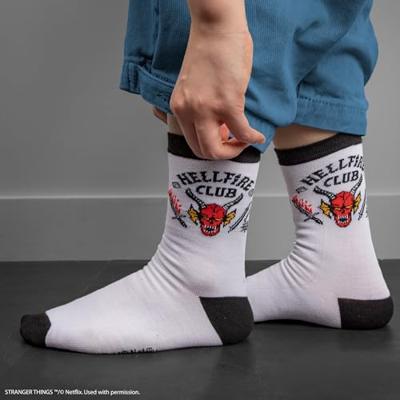 Stranger Things: Hellfire Club Set of 3 Socks Stranger Things: Hellfire Club Set of 3 Socks