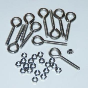 Tomatenhaak voor tomatenspiraal Inox Tomatenhaak voor tomatenspiraal Inox