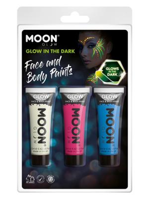 Moon Glow -Glow in the Dark Face Paint