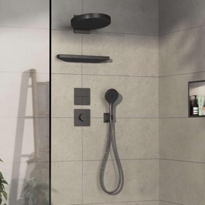 Hansgrohe ShowerSelect Comfort E thermostaat inbouw, Brushed Black Chrome Hansgrohe ShowerSelect Comfort E thermostaat inbouw, Brushed Black Chrome