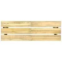 Tuinbank 110 cm geïmpregneerd grenenhout - thumbnail