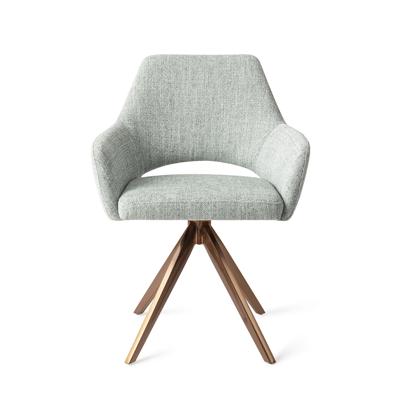 Jesper Home Yanai eetkamerstoel Soft Sage turn rose