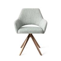 Jesper Home Yanai eetkamerstoel Soft Sage turn rose - thumbnail