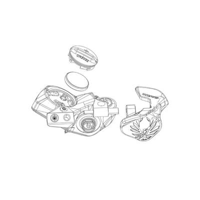 Rockshox Versd rs axs pod bridge clamp l kit