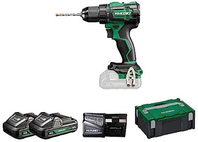 Hikoki DV18DEWHZ Accu klop-boorschroefmachine | 18 V | 70 Nm | 2 x 4.0 Ah accu + lader | HSC II koffer DV18DEWHZ