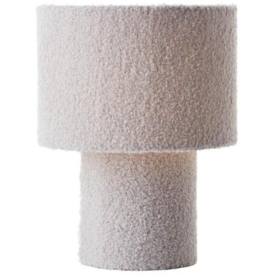 Brilliant Grijze tafellampTeddy Ø 23cm - 60160/22