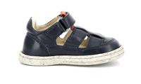 Leren babysandalen Tractus 894823-10-101 KICKERS® marineblauw - thumbnail
