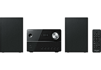 Pioneer X-EM16(B) Microsysteem met afstandsbediening (CD, FM-radio, MP3-USB en wekfunctie) zwart