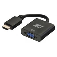 ACT 0,15 meter, HDMI-A male naar VGA female adapter, met audio - thumbnail