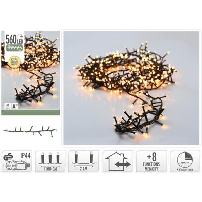 Kerstverlichting Microcluster 560LED 11m