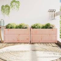 VidaXL Plantenbakken 2 st massief douglashout - thumbnail