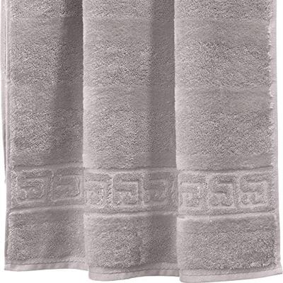 Cawö Cawö Noblesse Uni Badhanddoek Zilver