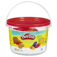 Otto Simon Play-doh dough emmertje met 3 potjes klei en strand vormen - thumbnail