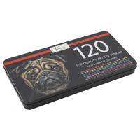 Kleurpotloden Nassau fine art assorti blik à 120 stuks - thumbnail