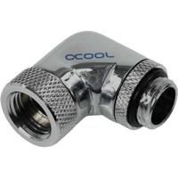 Alphacool HF angle adapter 90° rotatable G1/4 AG to G1/4 IG verbinding - thumbnail