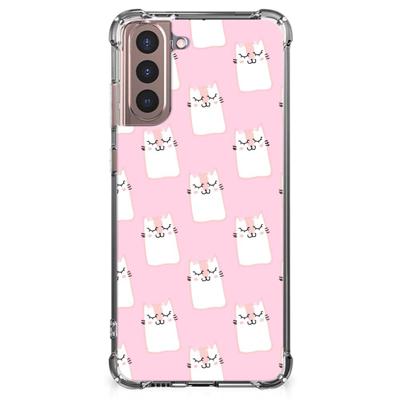 Samsung Galaxy S21 Plus Case Anti-shock Sleeping Cats Samsung Galaxy S21 Plus Case Anti-shock Sleeping Cats