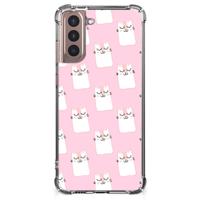Samsung Galaxy S21 Plus Case Anti-shock Sleeping Cats - thumbnail