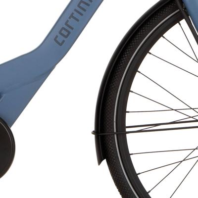 Cortina spatbordstang voor 28 e-common jet black matt